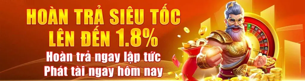 Banner khuyến mãi nổ hũ độc quyền